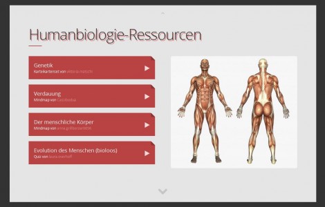Screenshot Slides DE Humanbiologie 1